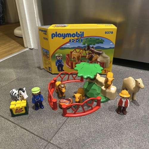 Playmobil lion enclosure - 1.2.3,