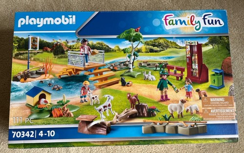 Playmobil family fun petting - family,