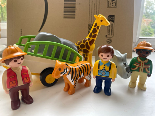 Playmobil 123 zoo - playmobil, animal