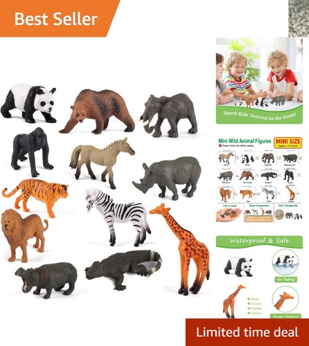 Colorful 12pcs zoo - 12pcs,