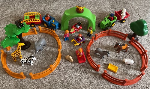 Playmobil 123 large zoo - playmobil,