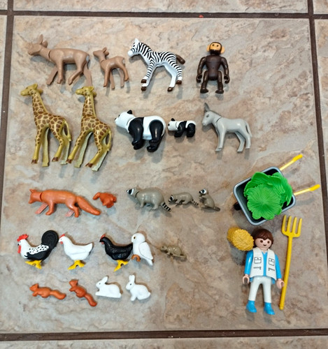 Playmobil mixed animals farm - ,