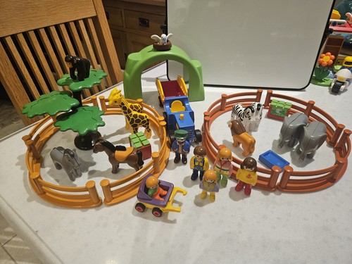 Playmobil zoo used - 1.2.3., zoo.