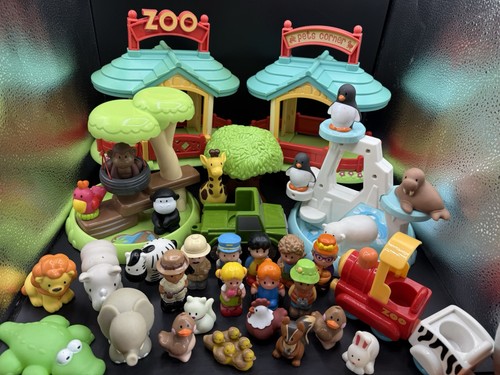 Elc happyland zoo playset - zoo,