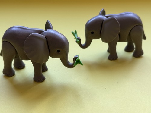 Playmobil pair elephants - playmobil,