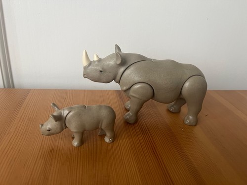 Playmobil rhinoceros baby - rhinoceros, &