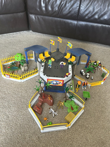 Playmobil zoo playset - playset, bundle