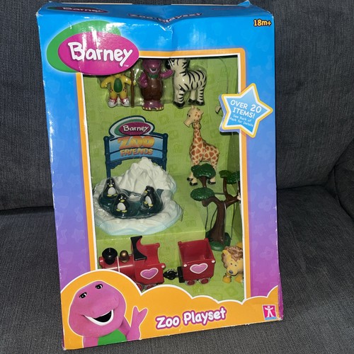 Barney zoo playset 2007 lyons - playset,