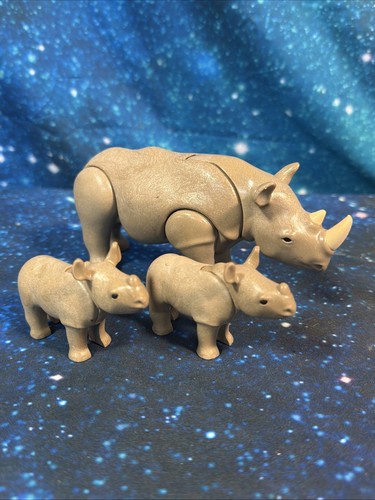 Playmobil adult rhino 2 - rhino,