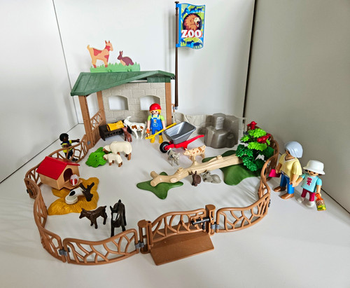 Playmobil petting zoo - petting, (6635)