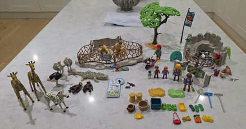 Playmobil city life zoo animal - zoo,