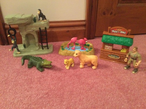 Zoo playset wild animals - zoo,