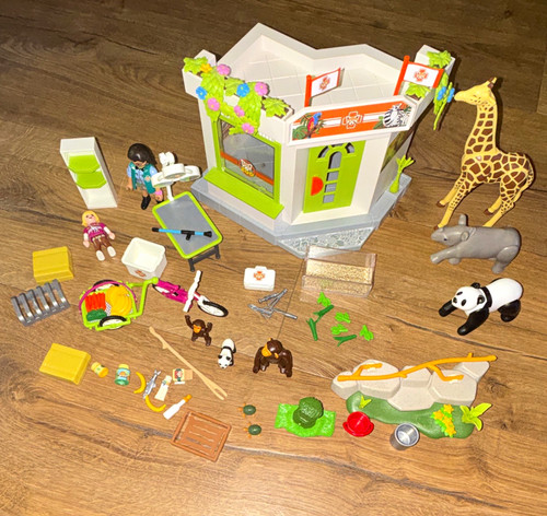 Playmobil 70900 zoo vet - zoo, vet/clinic