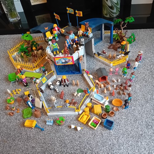 Playmobil zoo with loads - zoo,