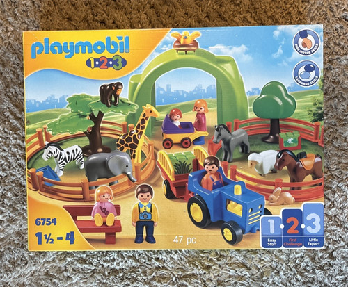 Playmobile 123 large - playmobile, zoo