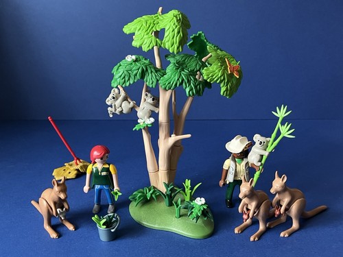 Playmobil zoo kangaroos and - zoo,